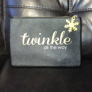 Sparkly Black/Gold Clutch